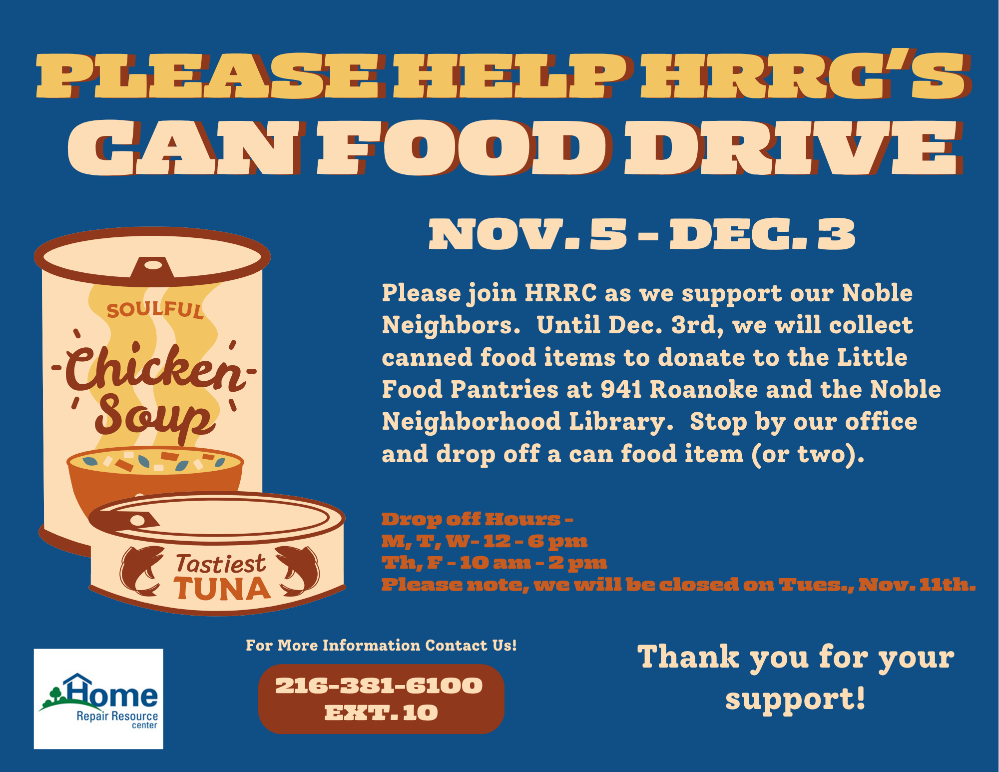 Canned Food Drive